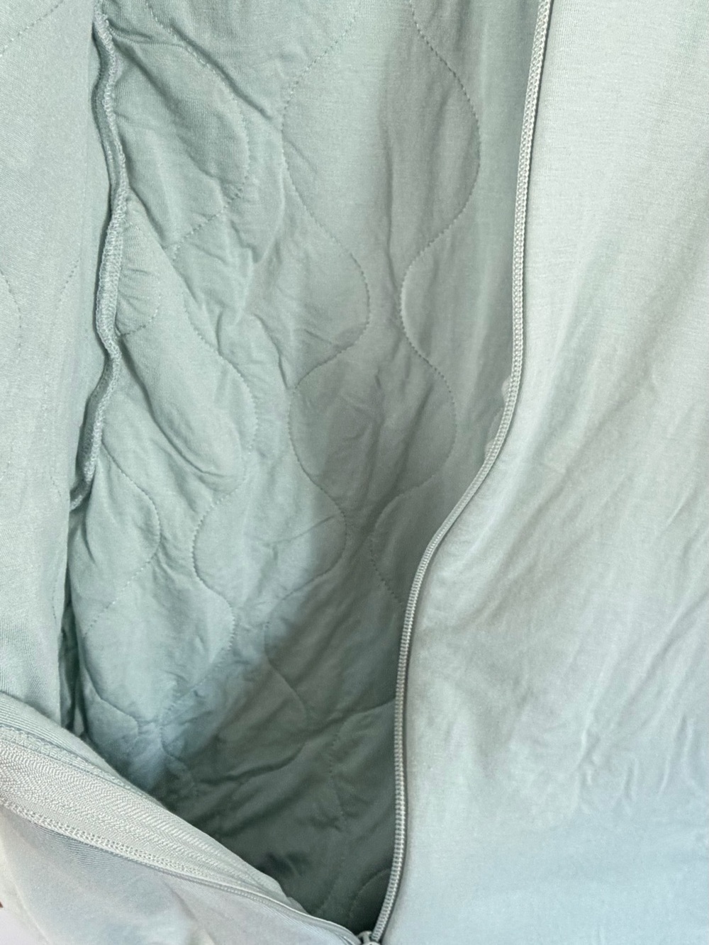 HALO Sleepsack Buttery Soft Rayon Bamboo Wearable Blanket Sage 0-6M S 1.5tog - Picture 5 of 6
